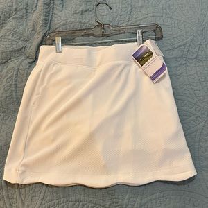 Pebble Beach White Golf skirt